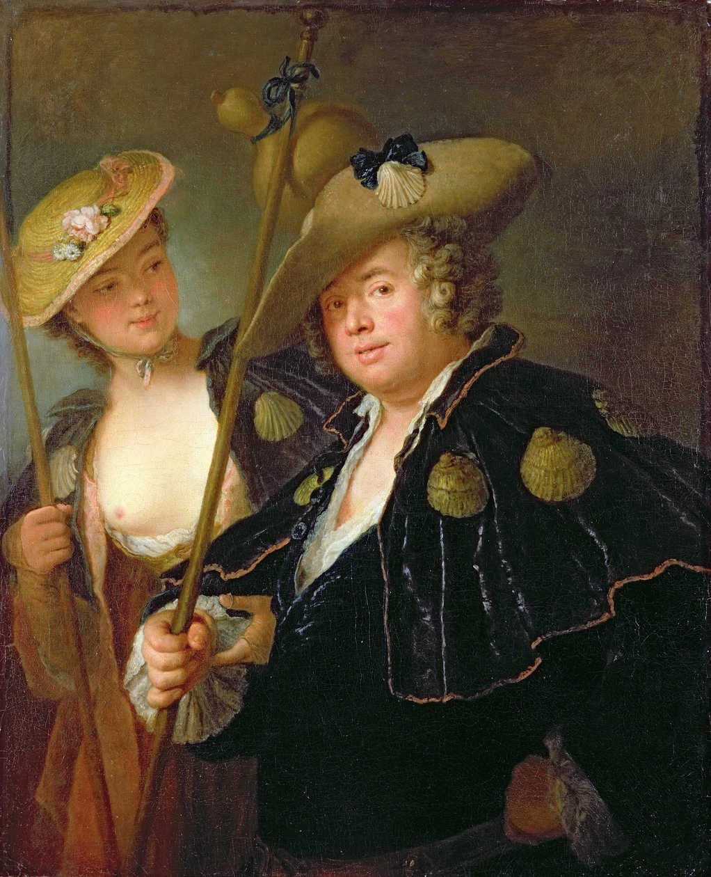 Il conte Gottardo in costume da maschera - Azerbaijan National Art Museum